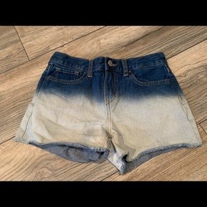 Old Navy Girls ombré shorts
